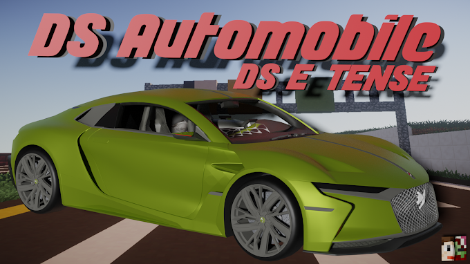 DS Automobiles DS E-TENSE | Minecraft Car Addon