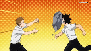 ヒロアカ アニメ 4期9話 切島鋭児郎 黒髪 中学 Kirishima Eijiro レッドライオット RED RIOT | 僕のヒーローアカデミア72話 My Hero Academia