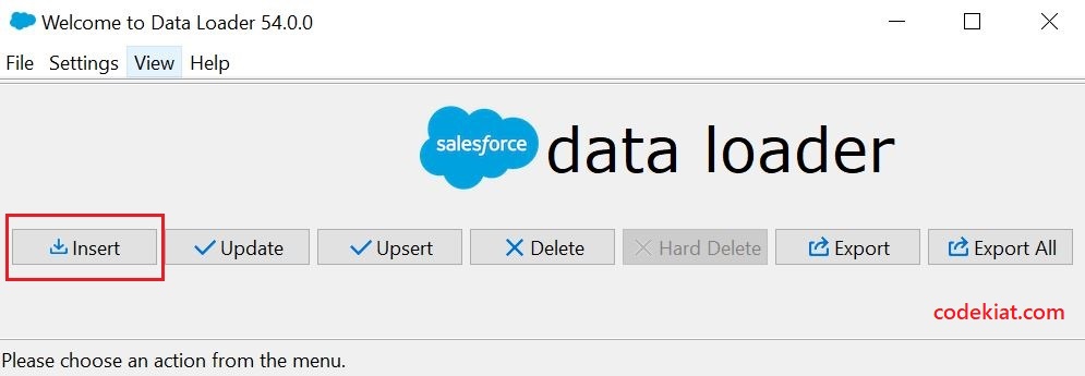 Salesforce - Apex data loader