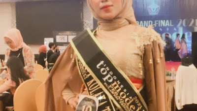 Nur Rahmah Aziz Nadia Top Model 2021 Asal Koltim Wakili Sultra ke Ajang Nasional