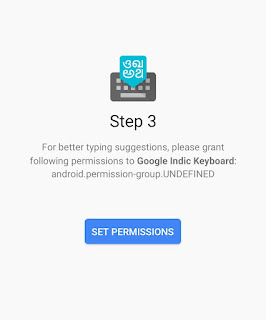 Allow app permissions
