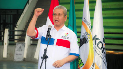 Festival Olahraga Masyarakat Indonesia Provinsi (FORPROV) 2024 Ke-1 Kalimantan Barat Resmi Ditutup, Gelaran Acara Di Gedung Olahraga (GOR) Pangsuma Pontianak. 
