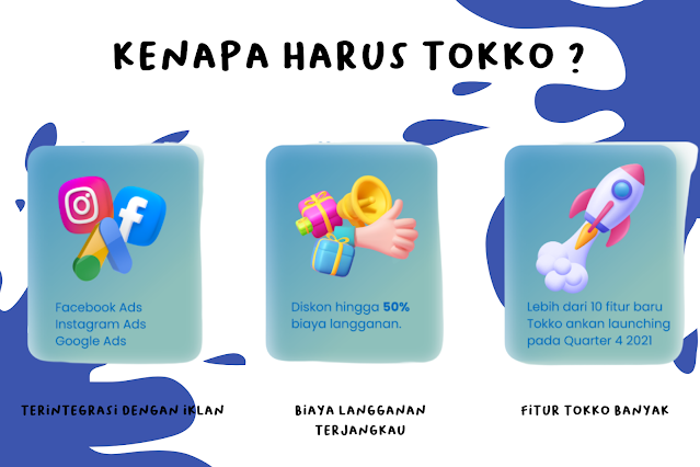 TOKKO Plus integrasi iklan FB, IG dan google