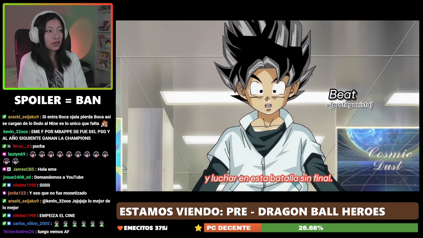 Dragon Ball Heroes - (Promocionales 2010-2018) Reacción