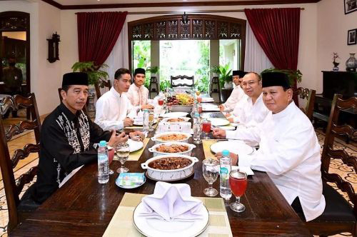 Silaturahmi Lebaran Prabowo-Jokowi, Andre Rosiade: Senyum Tulus dan Bahagia