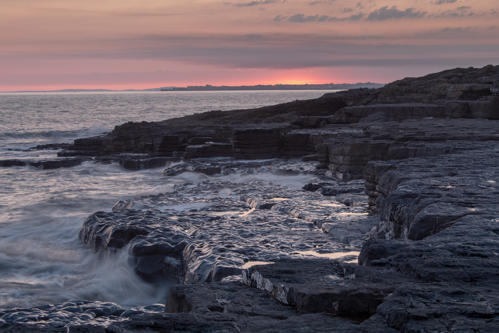 Golden Hour at Ogmore Beach.