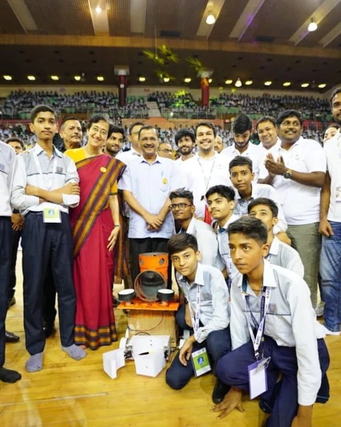 दिल्ली रोबोटिक लीग में सरकारी स्कूलों ने दिखाया दम