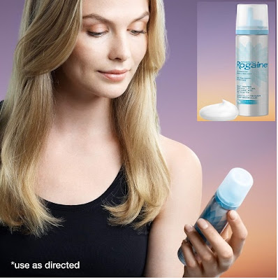 The Best Hair Loss Treatment - Women's Rogaine 5% Minoxidil Foam for Hair Thinning and Loss.