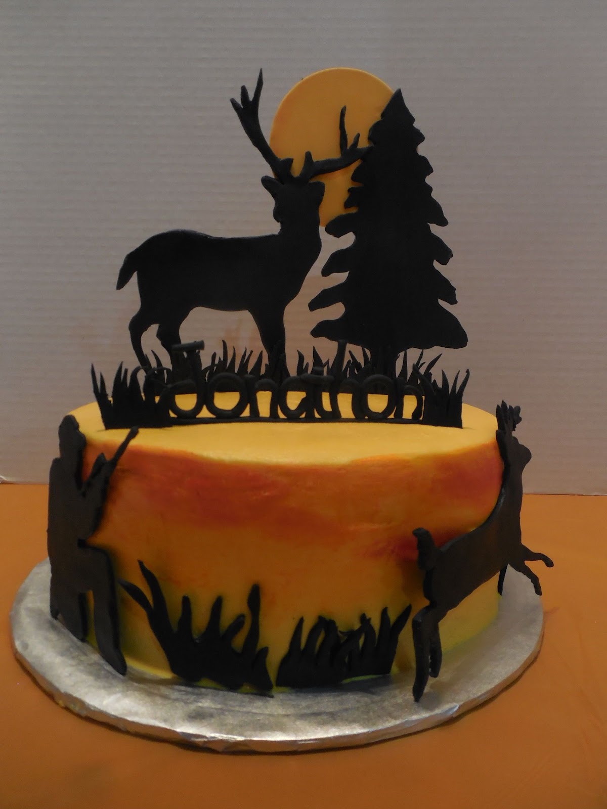hunter birthday cake