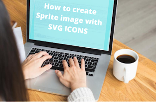 How to create sprite image with SVG Icons