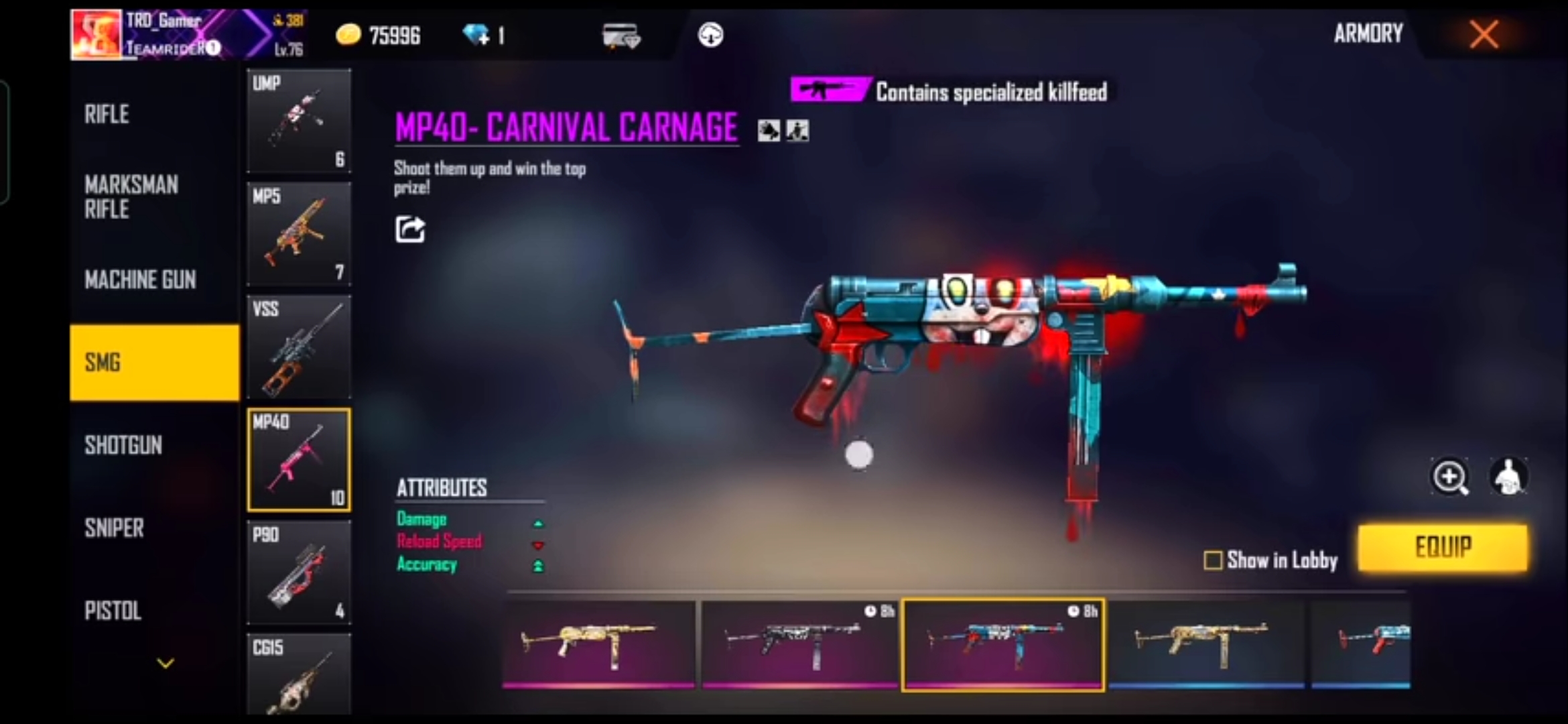 MP40- CARNIVAL CARNAGE