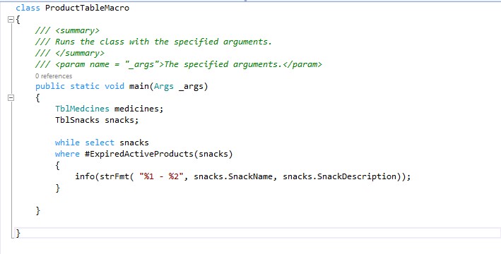 What is Macro in D365 ? How to Execute Macro in SQL Statement in D365FO