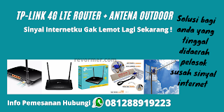 TP-Link 4G LTE Router Solusi Cerdas Buat Daerah Susah Sinyal