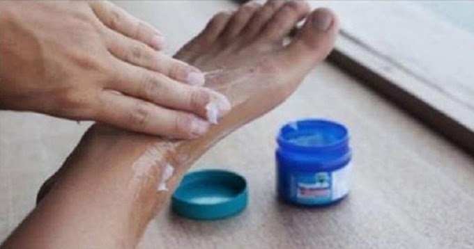 Ella aplicó Vicks Vaporub en los pies antes de acostarse; ¡Cuando sepas la razón, harás lo mismo!