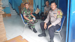 Sinergi TNI-Polri, Bhabinkamtibmas dan Babinsa Desa Pamekaran Lakukan Sambang Warga untuk Jaga Kamtibmas