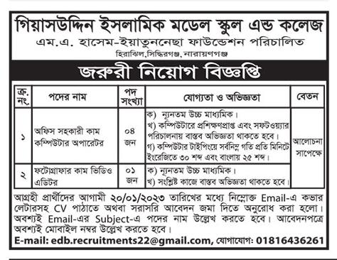 chakrir khobor 2023 - Job Circular 2023 - চাকরির খবর ২০২৩ - নিয়োগ বিজ্ঞপ্তি ২০২৩ - জব সার্কুলার ২০২৩ - bd jobs media