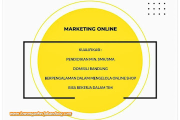 Loker Marketing Online Tecnoca Bandung