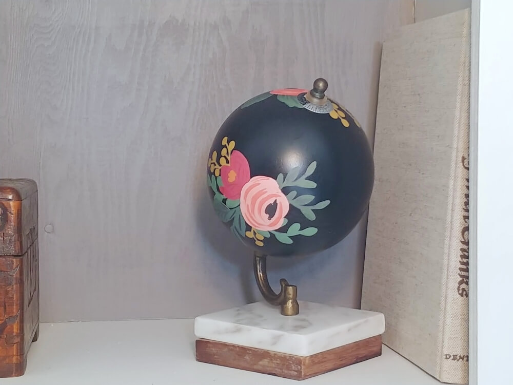 Upcycled Globe Thrift Shop Flip