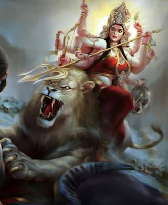 Maa Durga image for Navratri  Status | Happy Durgapuja Wishes Quotes | Godise Durga hd image.