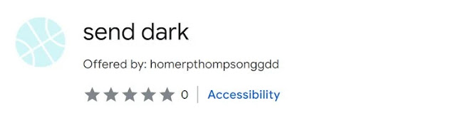 Send Dark (Extensión del navegador)