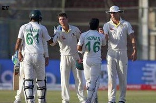Lahore Test: Two Australian players out against Pakistan