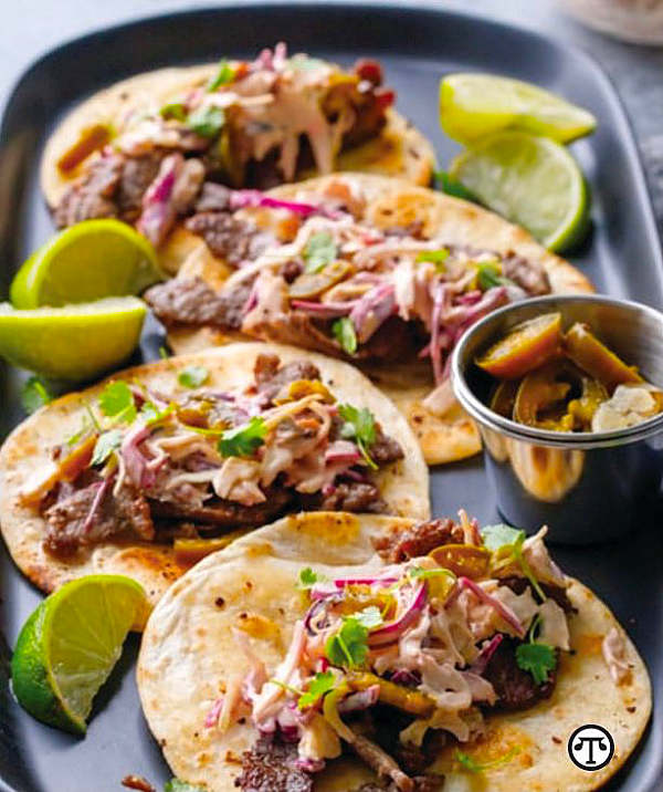 Ready to eat Steak Tacos