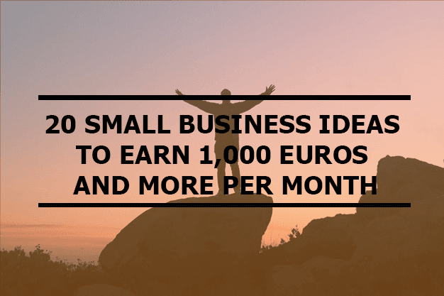 small ideas for profitable businesses