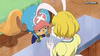 ワンピースアニメ 世界会議編 885話 チョニキ チョッパー かわいい | ONE PIECE Levely Arc レヴェリー