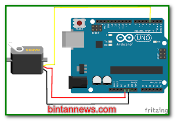 Cara Memprogram Servo Dengan Arduino Uno