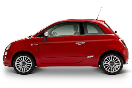 Fiat 500 Side View