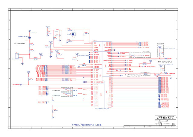 Toshiba Satellite A200-MW10 Motherboard Schematic Circuit Diagram