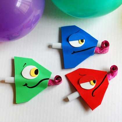 Pascal Party Blowers Craft
