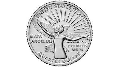 maya angelou quarter,maya angelou,quarters,first black woman to appear us quarter,maya angelou becomes 1st black women on us quarter,angelou,maya ange