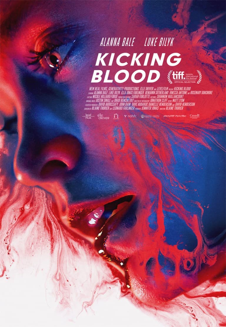 Вышел трейлер фильма ужасов Kicking Blood - Постер