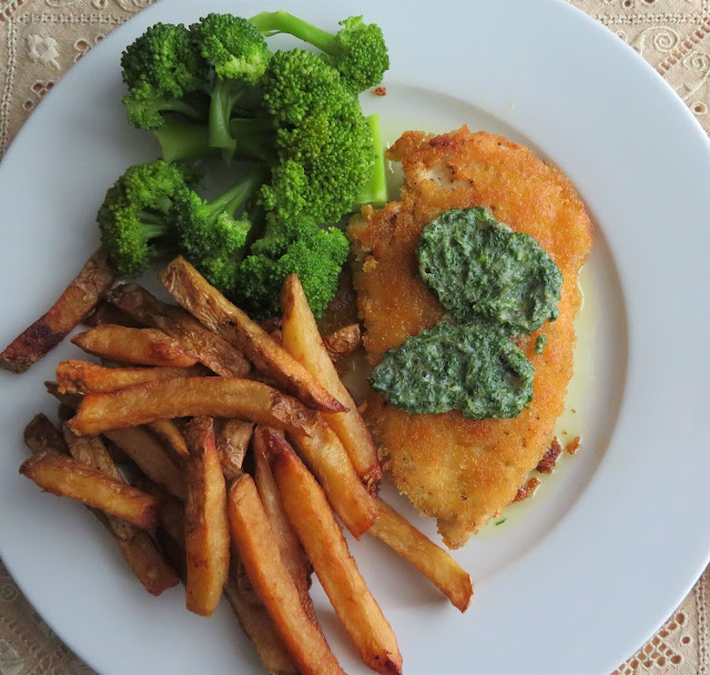 Chicken Escalopes with Kiev Butter