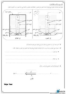 تحميل فرض تأليفي علوم الحياة و الأرض سنة ثامنة أساسي مع الاصلاح pdf 8svt سنة 8, تمارين علوم الحياة و الأرض svt ثامنة مع الإصلاح موقع مسار التميز 8ème