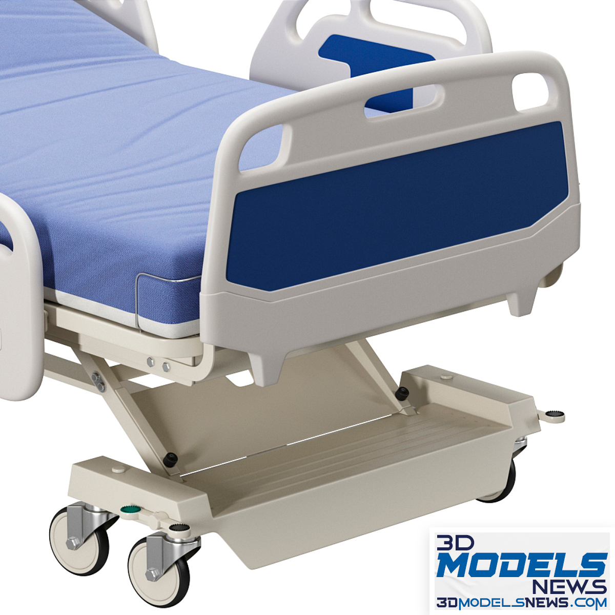Hospital bed model No1 3