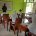 Bantu Cerdaskan Anak Bangsa, Satgas Pamtas Yonif Mekanis 643/Wns Mengajar Siswa SMP Di Pebatasan