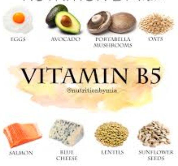 Pantothenic acid (vitamin B5)