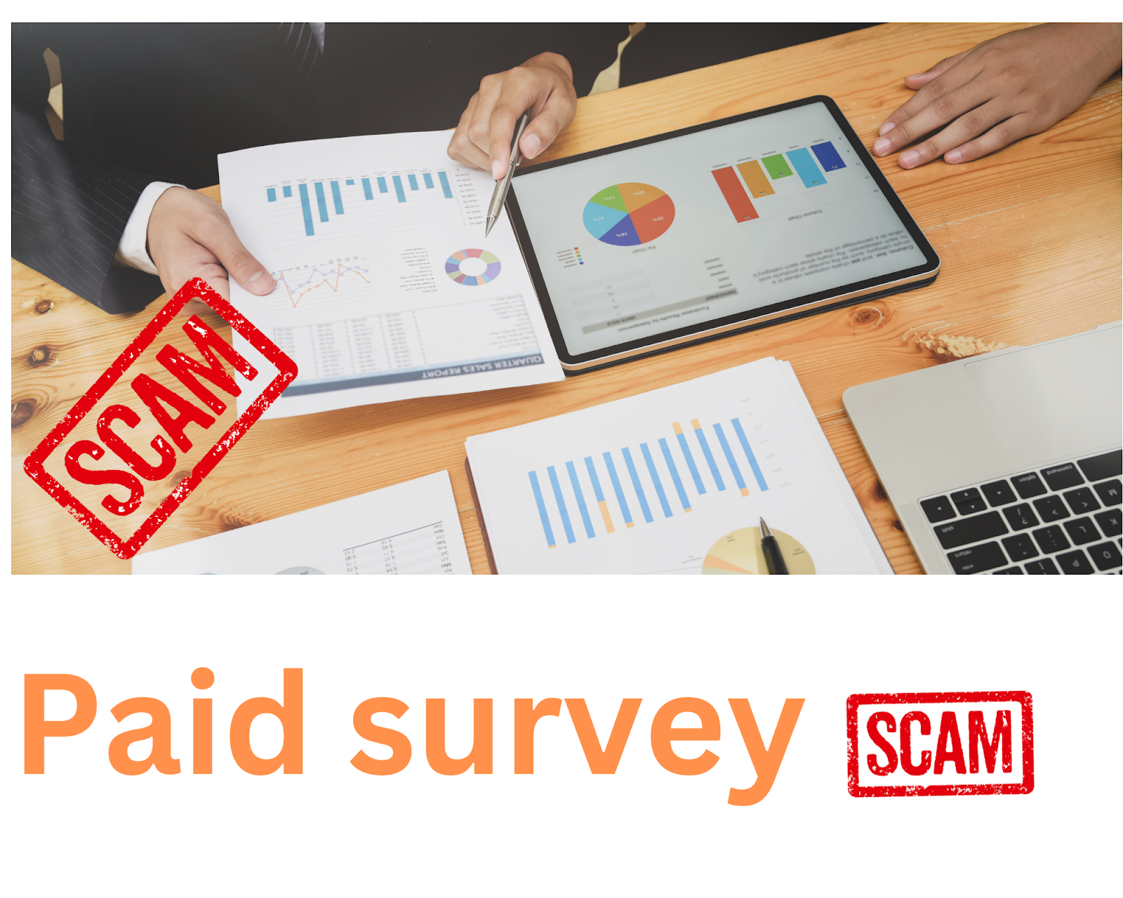 Paid survey scams