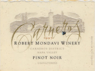 Robert Mondavi Winery Pinot Noir Carneros