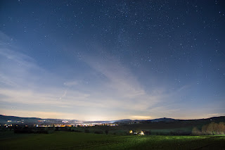 Astrofotografie Sternenhimmel Mondlandschaft Weserbergland Olaf Kerber