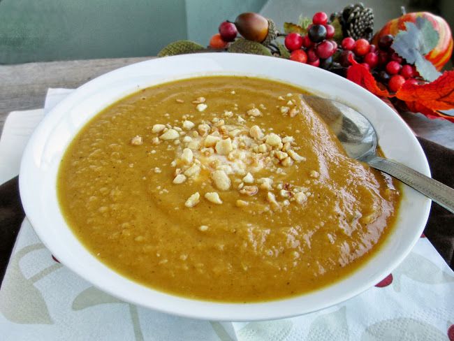 Curried Sweet Potato, Apple and Peanut Soup Recipe