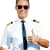 Happy Cheerful Pilot Transparent Image