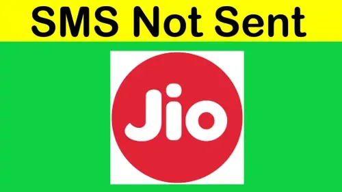 SMS Not Sent in JIO SIM - JIO Messages Not Sending Problem Solved