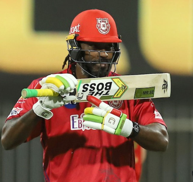 Chris Gayle Hit a 119 Meters Tall Six