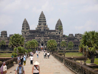 Le temple d'Angkor Wat au Cambodge