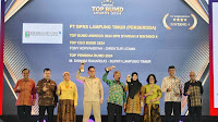 Bupati Lampung Timur Kembali Sabet Penghargaan TOP Pembina BUMD 2024