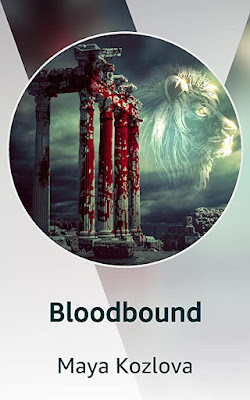 Kindle Vella cover for "Bloodbound" by Maya Kozlova