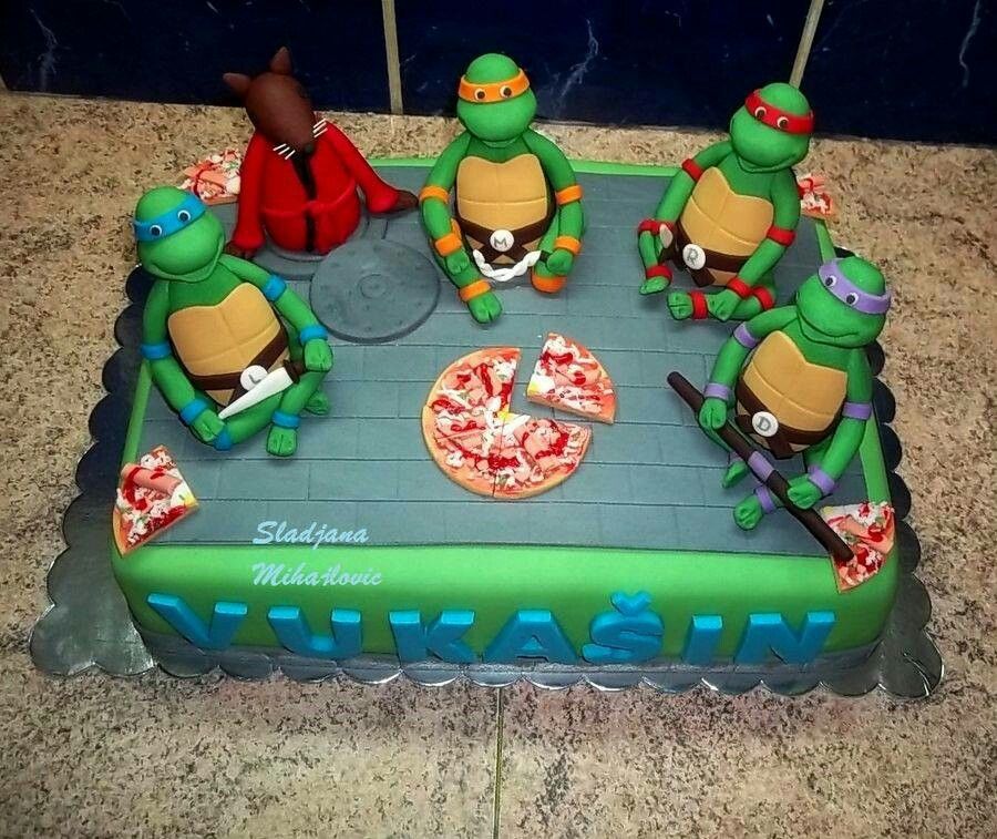 tmnt birthday cakes ideas